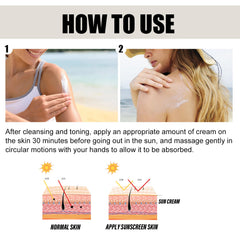 Q.Z.Art applying cream to face demonstrating smooth absorption and finish