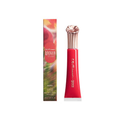 r.e.m. beauty front packaging showing Poppy Punch gloss and brand