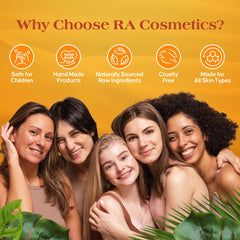 RA COSMETICS close-up of creamy surface highlighting rich moisturizing benefit