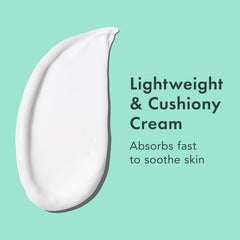 Rael cream applied on hand demonstrating fast absorption and hydration
