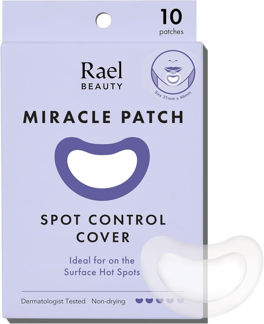 Rael front packaging showing Miracle Spot Control and benefits