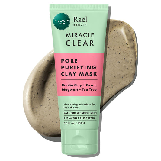 Rael front packaging showing mask tube and brand clarity