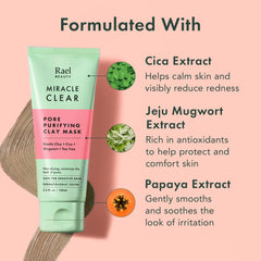 Rael open jar with mask visible demonstrating easy scoop and use