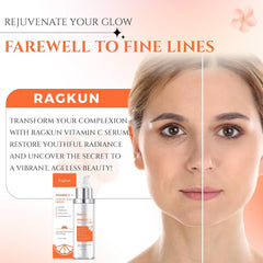 Ragkun single drop on cheek during application showing even coverage benefit