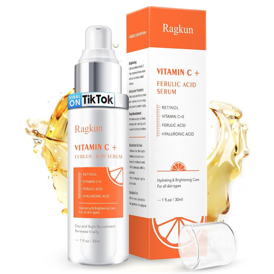 Ragkun front pump bottle showing neat packaging and easy dosing benefit