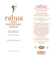 Rahua bottle staged on bathroom counter for natural beauty routine