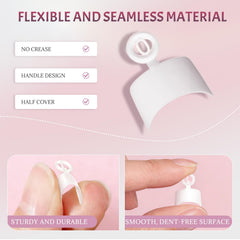 ranrose numbered tab close-up to speed up correct nail size selection