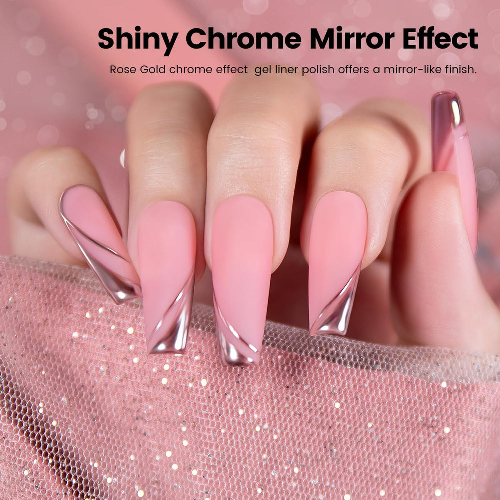 RARJSM applied on nails in salon demonstrating crisp lines and professional result