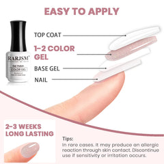 RARJSM at-home manicure setup lifestyle image illustrating DIY convenience benefit