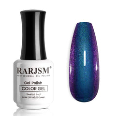 RARJSM bottle front label showing multichrome color and product size
