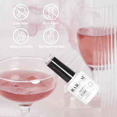 RARJSM brush stroke on nail wheel demonstrating smooth application and even coverage
