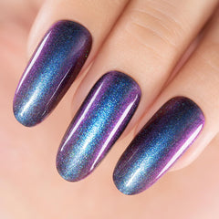 RARJSM color swatch fan displaying dark blue to purple transitions clearly