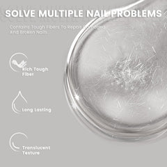 RARJSM cured nail close-up showing glossy finish and durable protective surface