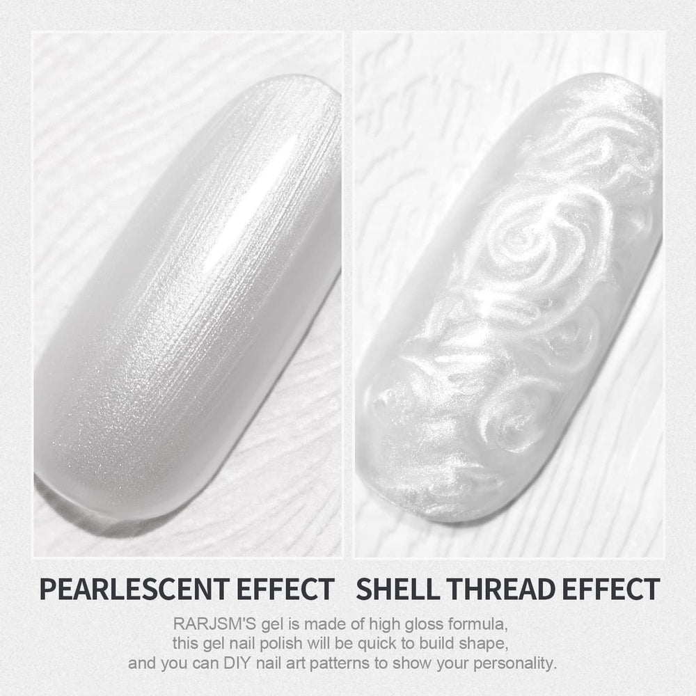 RARJSM cured nails on hand in natural light showing long-lasting glossy finish