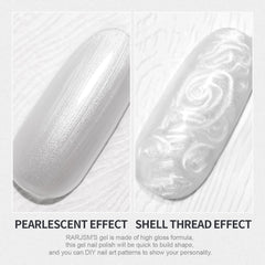 RARJSM cured nails on hand in natural light showing long-lasting glossy finish