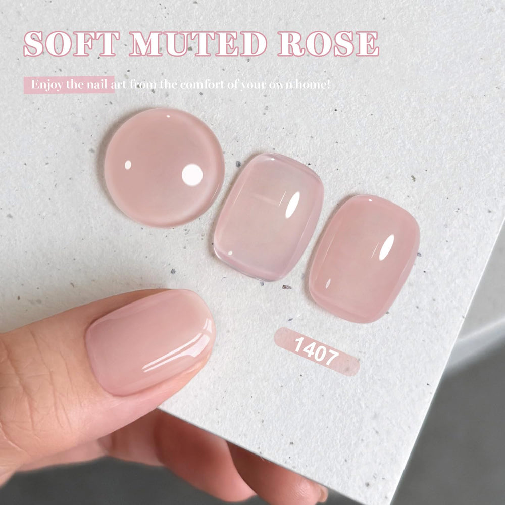 RARJSM applied French manicure example showing clean natural tips
