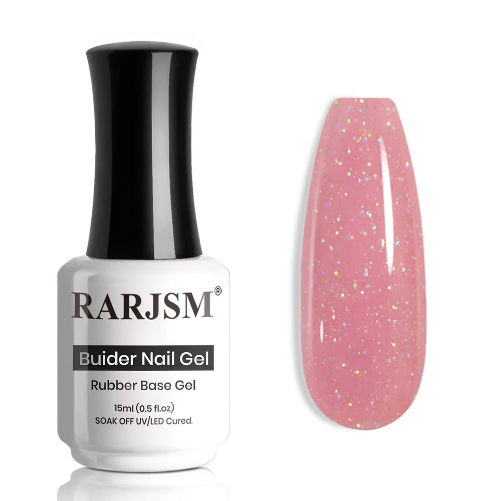 RARJSM bottle front packaging showing 15ml and sparkly nude benefit