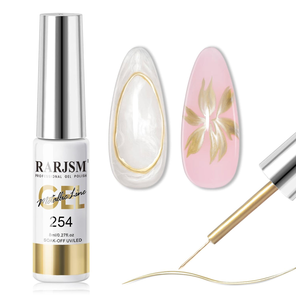 RARJSM front packaging displaying champagne gold liner, clear label and benefit