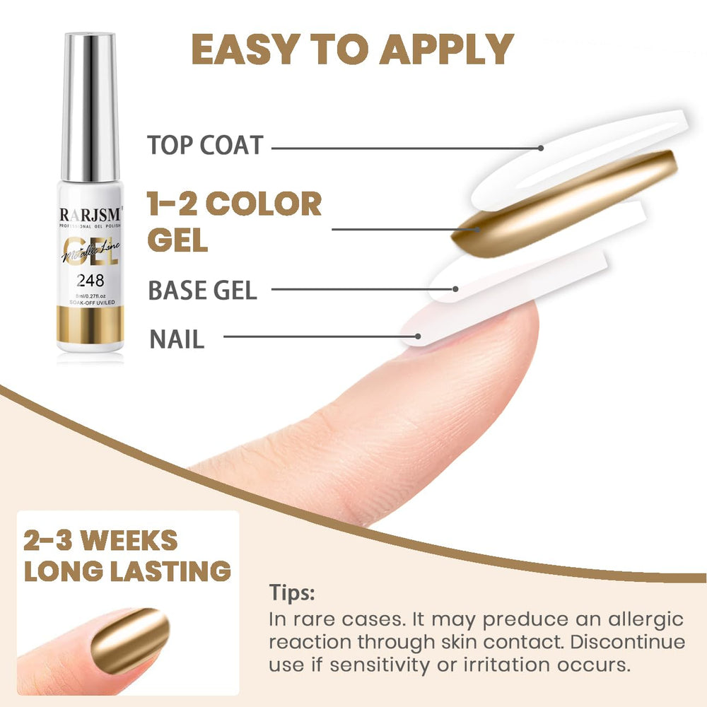 RARJSM artist using brush to draw French tip demonstrating ease and accuracy