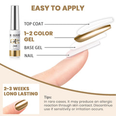 RARJSM artist using brush to draw French tip demonstrating ease and accuracy