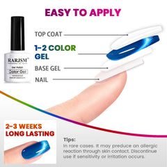 RARJSM label close-up listing ingredients and curing info, provides application guidance