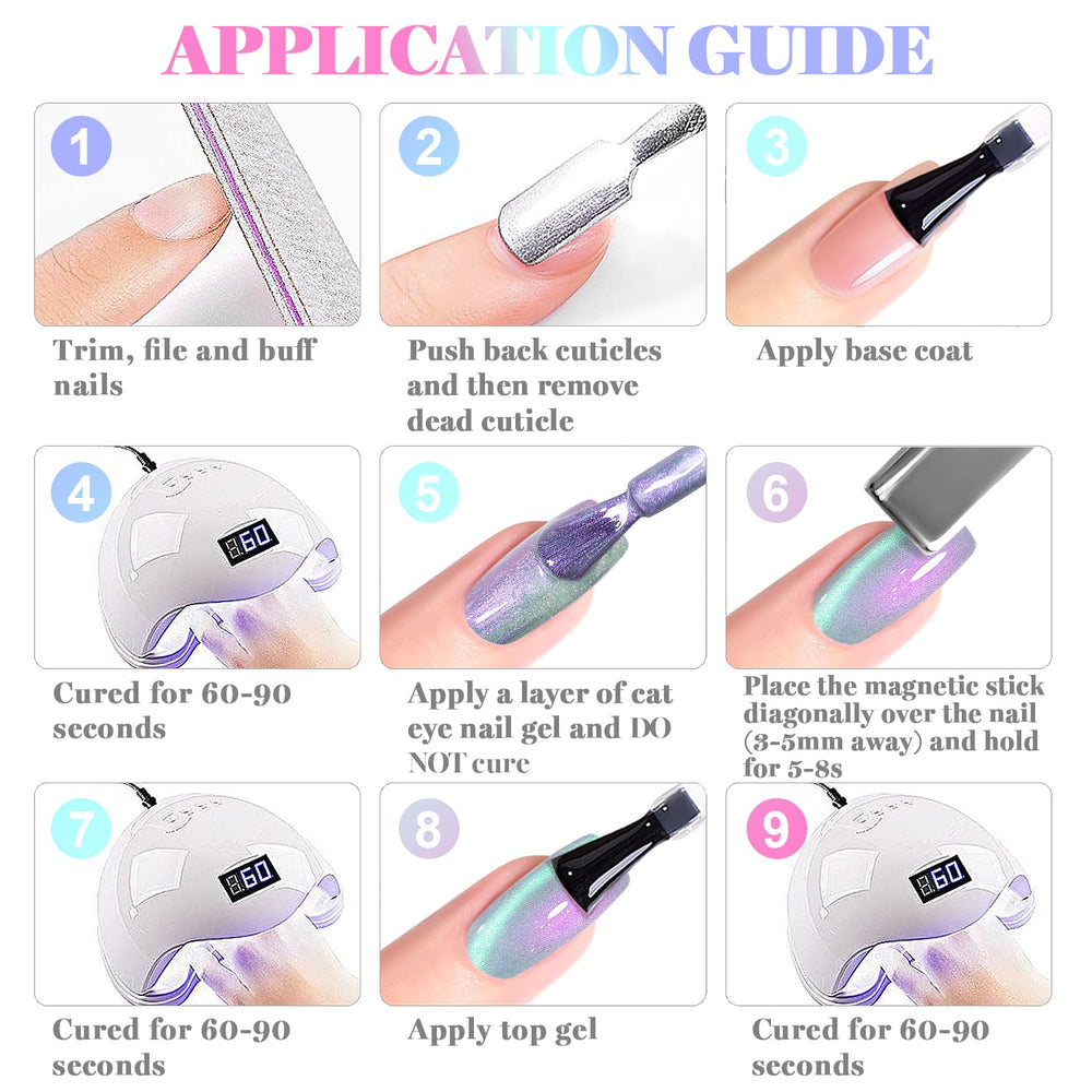RARJSM finished manicure in lifestyle setting showing wearable iridescent polish