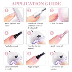 RARJSM lifestyle tabletop manicure setup showing salon-quality finish at home