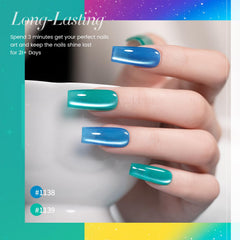 RARJSM magnet stick held over wet polish demonstrating cat eye alignment for dramatic finish