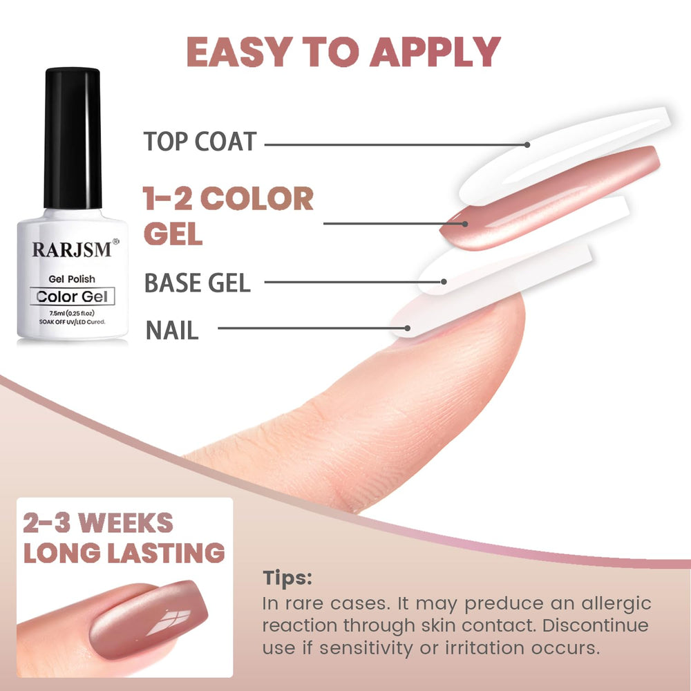 RARJSM manicure in progress in home salon demonstrating easy at-home professional results