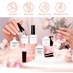 RARJSM manicure on hand in lifestyle scene showing polished everyday elegance
