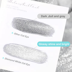 RARJSM manicure in-use on hand demonstrating salon-quality reflective shimmer