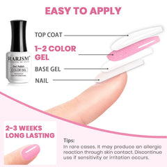 RARJSM on-hand lifestyle photo demonstrating wearable glossy manicure