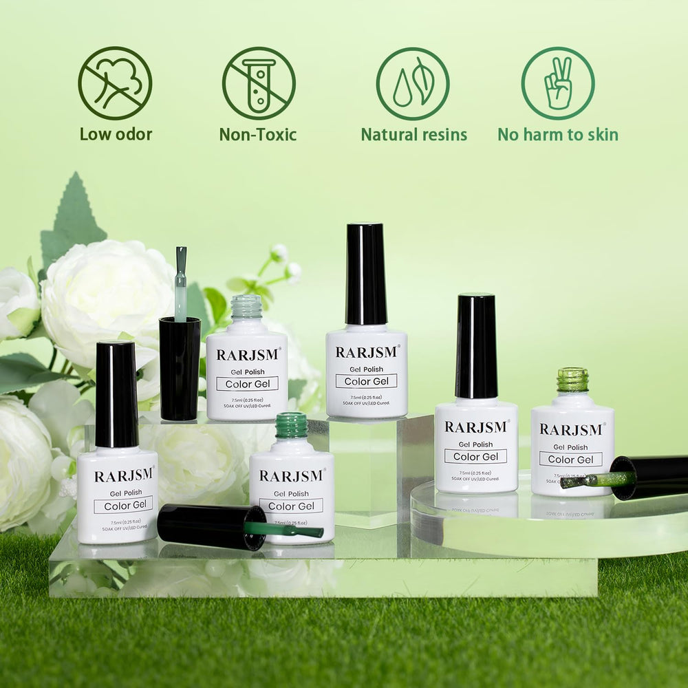 RARJSM salon application under LED lamp benefit professional curing result