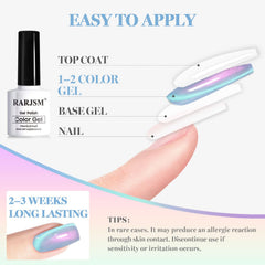 RARJSM finished manicure in lifestyle scene giving salon-quality polish