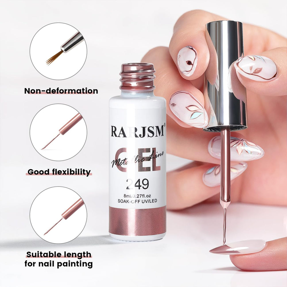 RARJSM bottle next to ruler showing compact 8ml size convenience