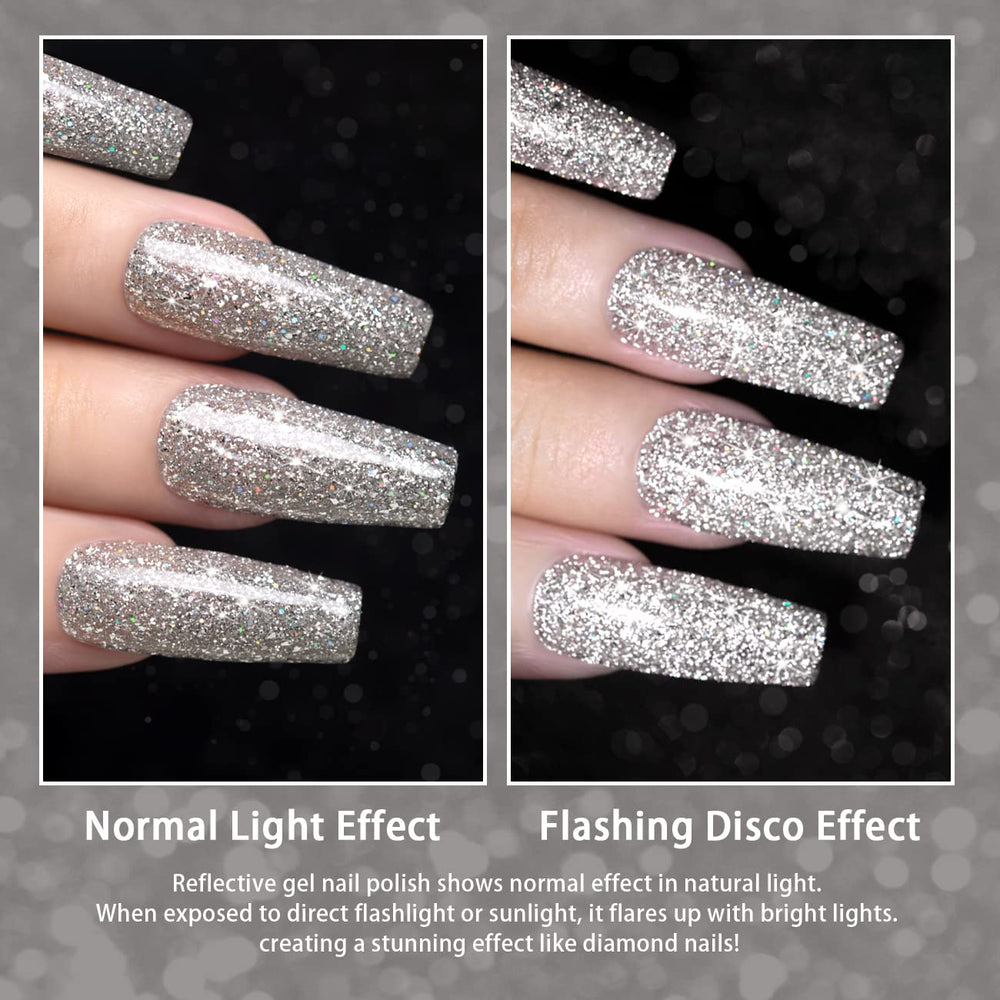 RARJSM polish swatches fan showing holographic shifts and tones