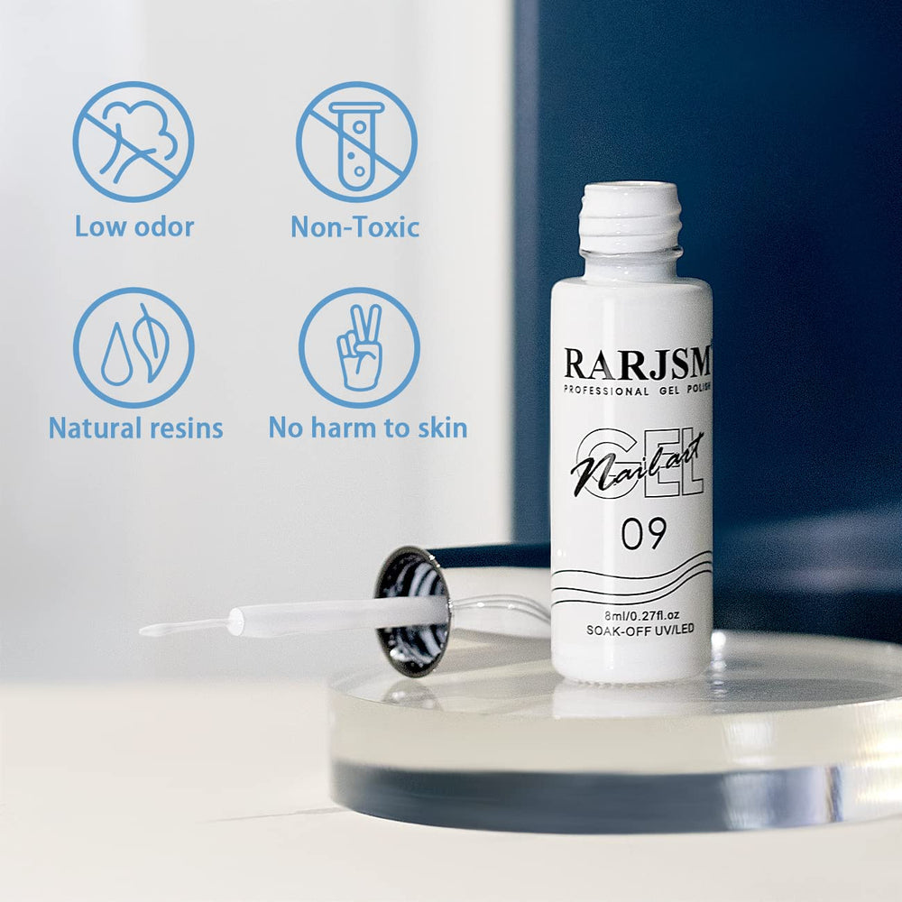 RARJSM close-up of built-in thin brush showing precision for fine lines