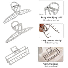 RAUIMOUR medium clip in half-up style for lightweight tidy hold