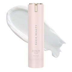 Ravie Beauty jar front view showing clean packaging and travel-friendly size benefit