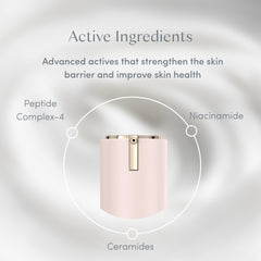 Ravie Beauty cream applied on hand demonstrating lightweight feel and quick absorbency benefit