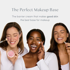 Ravie Beauty cream on vanity in lifestyle scene showing everyday skincare ritual benefit