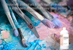 Raw Plus Rare mixed into lotion illustrating improved skin hydration