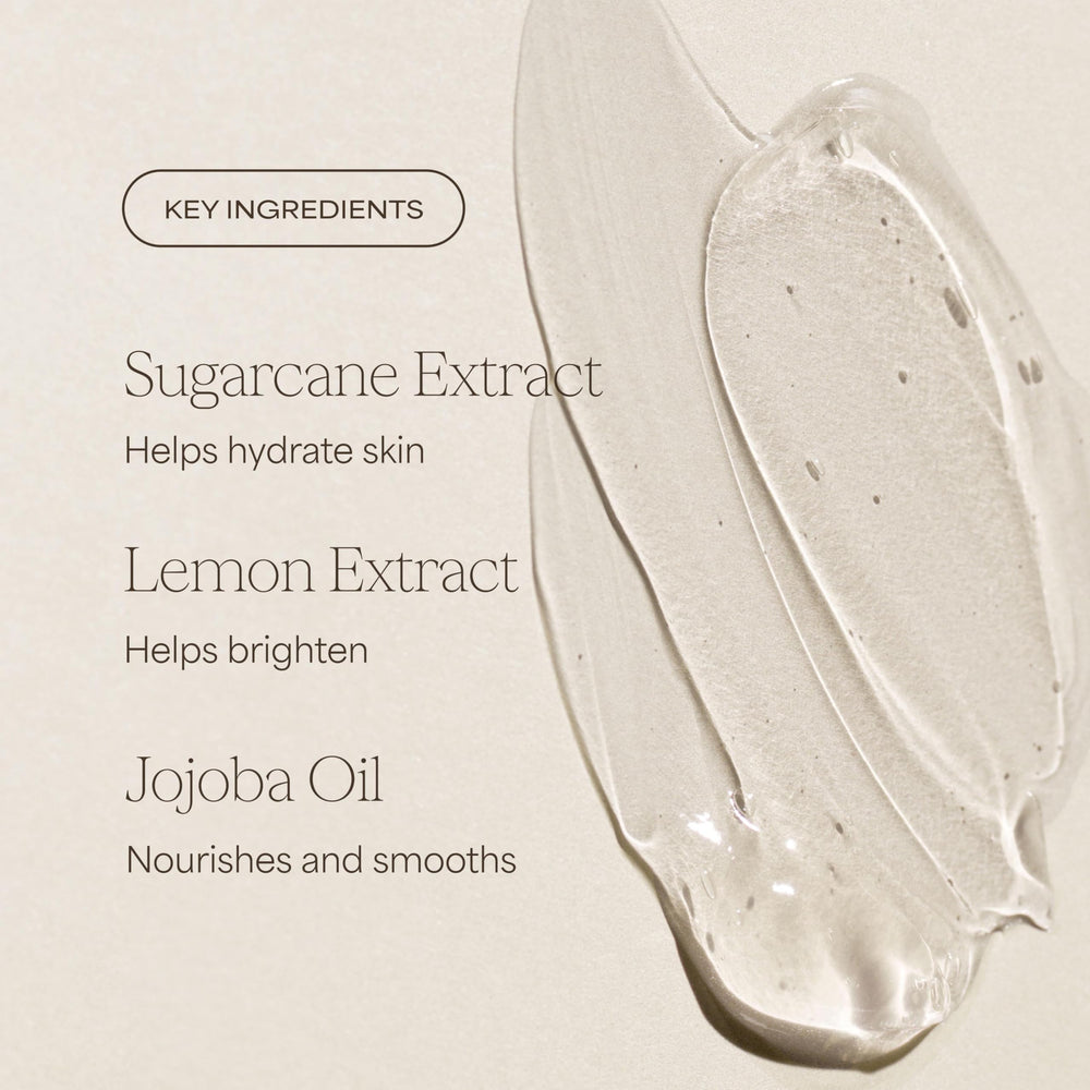 RAW SUGAR in-shower lifestyle shot conveying refreshing daily use