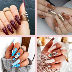 RayanWay finished French manicure on hand after filing and polish, benefit: salon-quality look