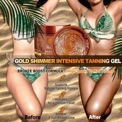 Rccilucki gel texture close-up showing lightweight shimmer and moisturizing finish