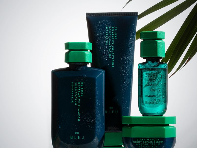 R+Co BLEU De Luxe creamy texture close-up illustrating hydration and smoothness