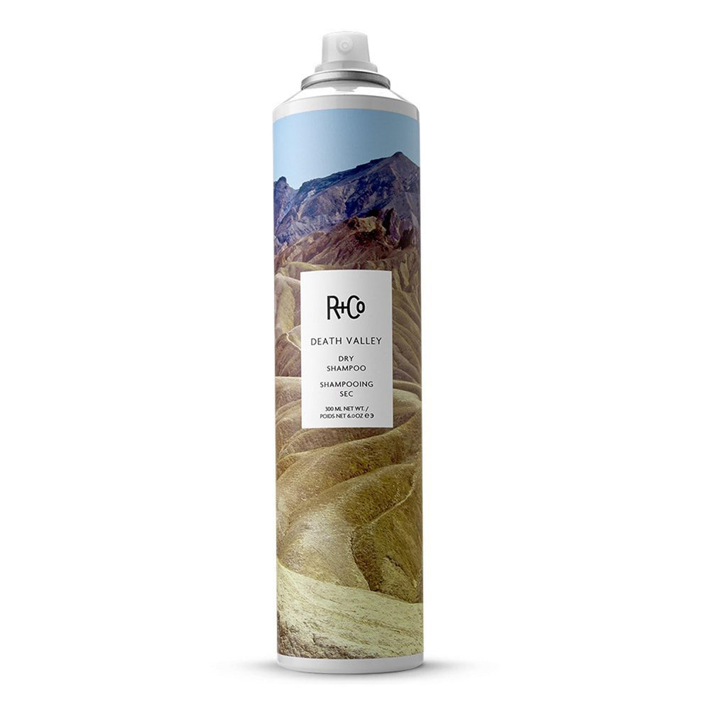 R+Co Death Valley front packaging shows label and net weight for quick ID and benefits