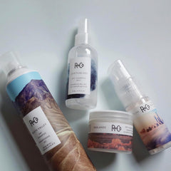 R+Co Skyline before and after results with visible volume and reduced oil appearance