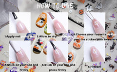 Rdntbeu mixed designs across nails showing creative combinations of flags, jerseys, and slogans