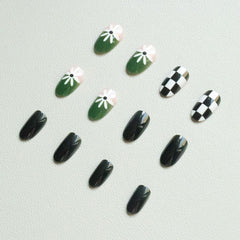Rdntbeu kit contents with jelly glue stickers, mini file and wooden stick for easy application